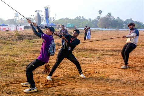 Hot air balloons for the 10th Tamil Nadu International Balloon Festival ...