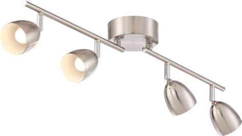 Buy Pro Track Alexa 4-Light Satin Nickel LED Ceiling or Wall Track ...