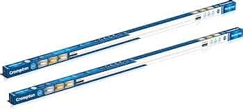 Crompton TRIO 22W Batten Direct +Indirect Light (Focus mode- White ...