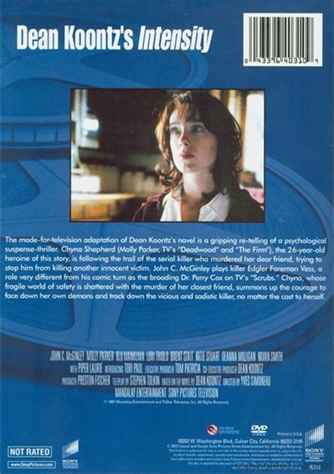 Dean Koontz Intensity DVD 的图像结果