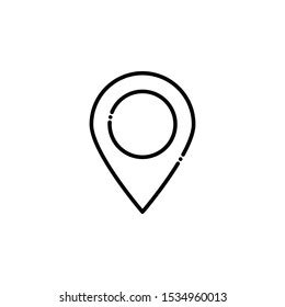 Map Pin Outline PNG 的图像结果