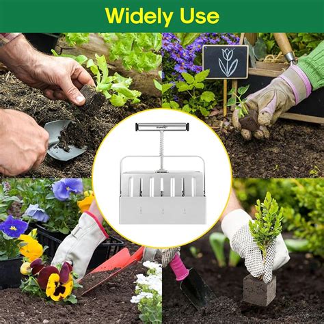 BlumWay Upgraded Soil Blocker, 8 Cell Seed Blocker 2 India | Ubuy