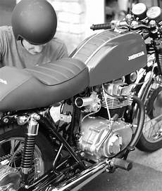 Racing Cafe Nz by Colin S 1974 Cb200 In Nz Chin On The Tank Motorcycle Racing Cafe Nz