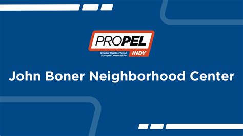 Community Conversations – John Boner Neighborhood Center - ProPEL Indy