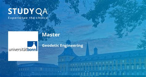 StudyQA — Master: Geodetic Engineering — University of Bonn