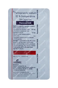 Panmec Dsr 40/30 MG | Order Panmec Dsr 40/30 MG Capsule Sr Online at ...