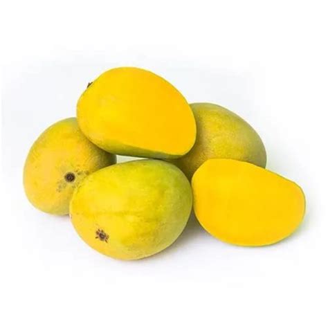 Fresh Mango, Badami (Local Alphonso), 1 Kg (5pcs/kg) : Amazon.in ...
