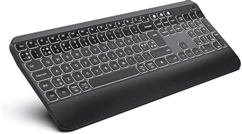 Wireless Computer Keyboard with Lighted Keys 的图像结果