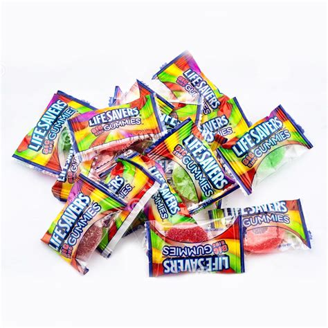 Small Gummy Lifesaver Candy Rolls Amazon.com : Lifesavers Gummies Five
