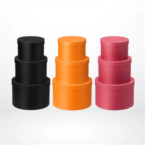 Round Flower Box with Lid | Wholesale Floral Boxes Online