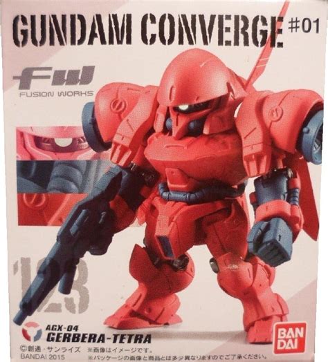 FW Gundam Converge #1 AGX-04 Gerbera-Tetra Gundam | Ubuy India