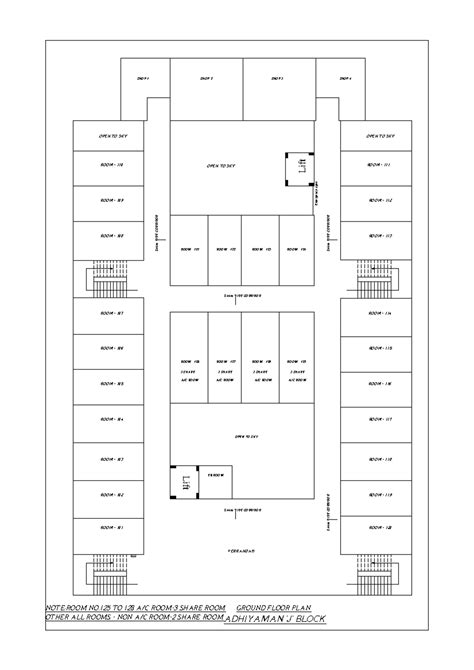 Adhiyaman J Block Comprehensive Floor Plan Overview - Studocu