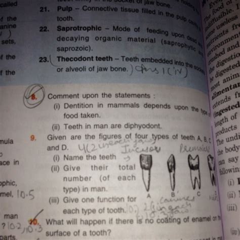 Guys plzz solve this question related to bio ( 8 question) - Brainly.in
