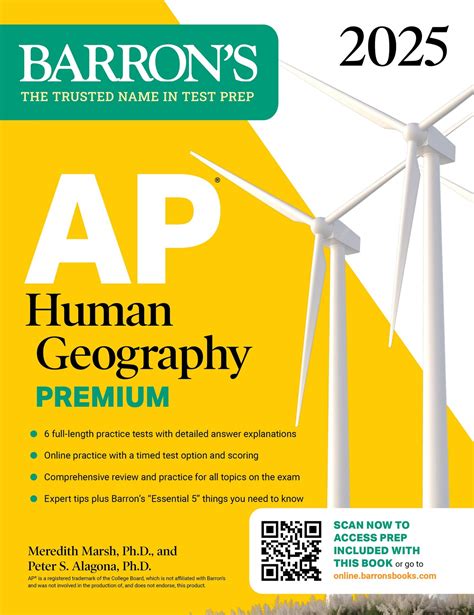 AP Human Geography Premium 2025: 6 Practice Tests + Comprehensive ...