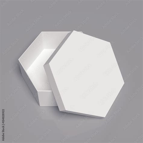 Cardboard box template Stock Illustration | Adobe Stock