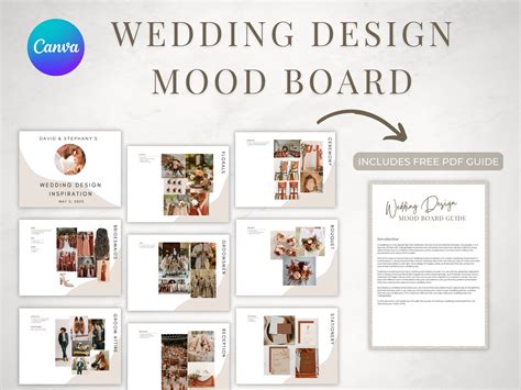 Wedding mood board template 60 photos - Astyledwedding.com