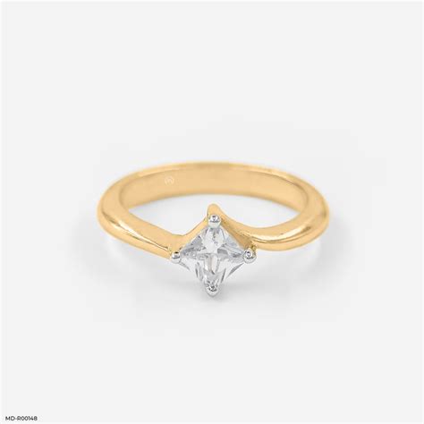 The Jive Princessey Diamond Rings 18K Yellow Gold – Maiora Diamonds