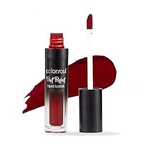 Buy Colorsoul Pout Perfect Liquid Lipstick,Red Bombshell,04 Online at ...