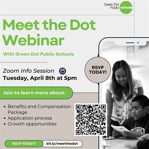 We are hosting a virtual Meet the Dot info session on Monday, April 8th ...