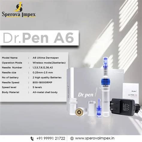 DERMA PEN - Dr Pen Derma Pen Ultima A6 Rechargable with 2battery ...