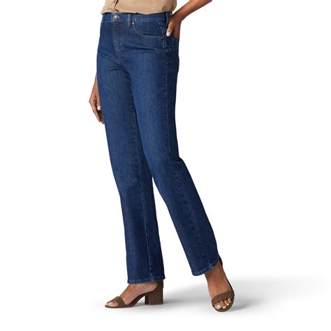 Lee Women's Relaxed Fit Straight Leg Jean - Walmart.com