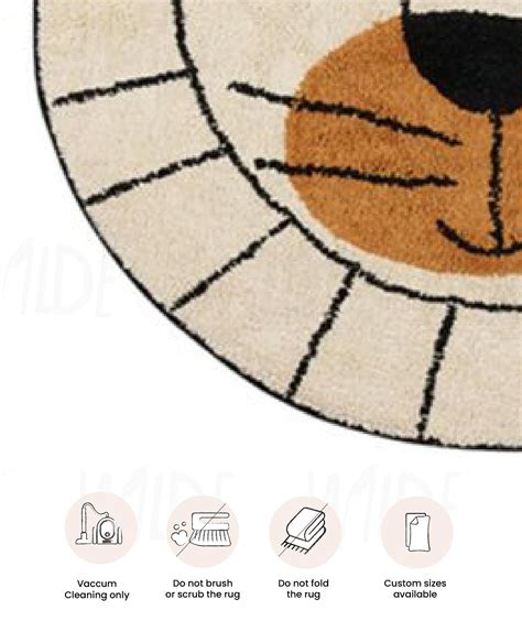 Lion's Roar, Kids Hand Tufted Wool Wool Rug – Wilde Pattern Company