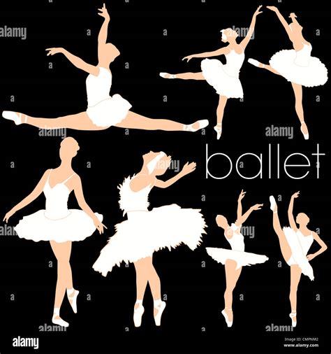 Ballet dancer silhouettes hi-res stock photography and images - Alamy