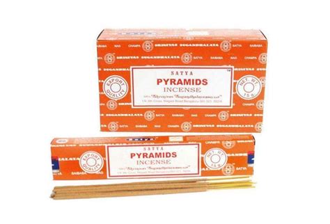 Satya Pyramids Incense Sticks Agarbatti Indian Natural Fragrance Hand ...