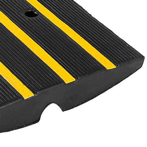 Buy Happybuy 3 Pack Driveway Rubber Curb Ramps Kit Heavy Duty Car ...