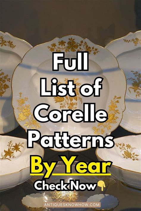 Image result for Corelle Pattern List