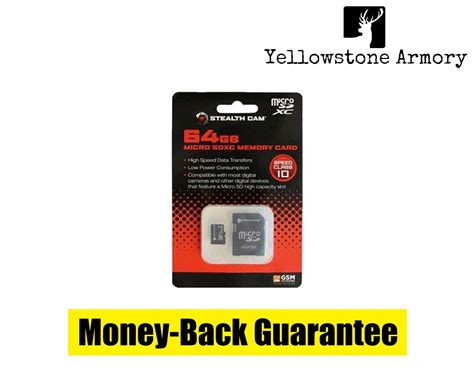 Stealth Cam Micro SD Memory Card 64GB STC64MICSD - Hunting Accessories ...