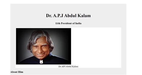 Image result for Tribute Page HTML