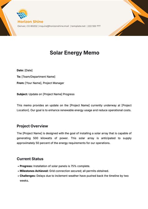 Free Solar Energy Templates, AI Solar Generator