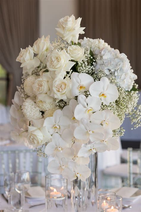 Wedding Flowers - Matthew Landers | White wedding flowers centerpieces ...