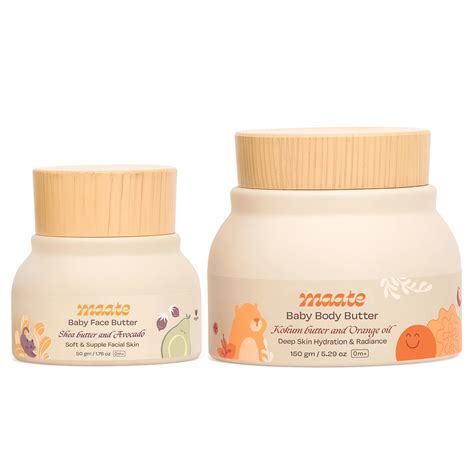 Buy 100% Natural & Vegan Baby Butter Combo With Kokum Butter & Saffron ...