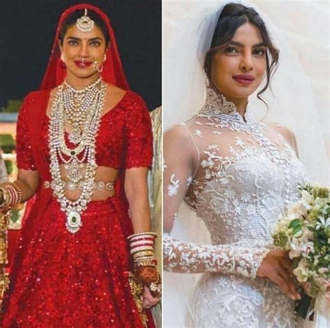 Priyanka chopra wedding dress indian 60 photos - Astyledwedding.com