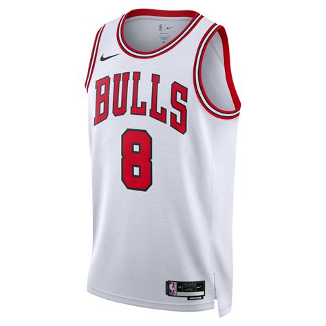 Promo NIKE Men Basketball Zach LaVine Chicago Bulls Association Edition ...