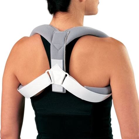Men & Women Adjustable Clavicle Shoulder Support Brace For Posture ...