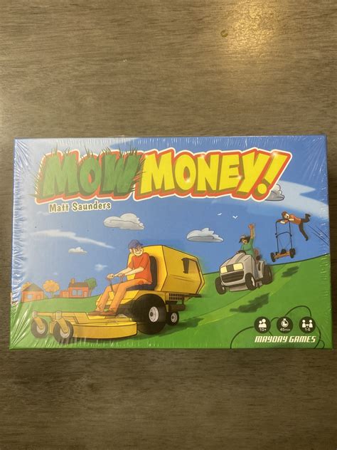 MOW MONEY Board Game - Mayday Games Economy Management Card Game | eBay