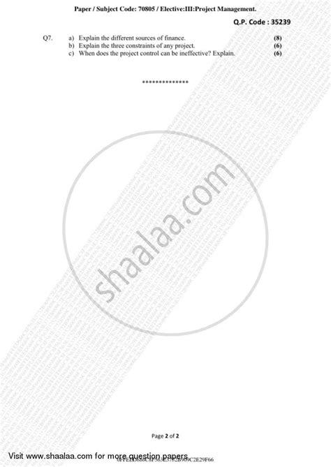 Project Management 2017-2018 B.Sc IT (Information Technology) (IDOL ...