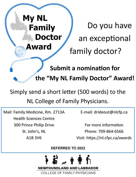 My NL Family Doctor Award - Newfoundland and Labrador Chapter
