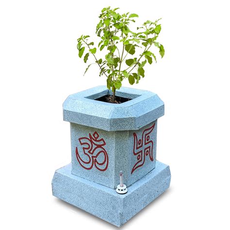 Kapigro Tulsi Pot, Self-Watering, Medium Size, Outdoor/Indoor, Classic ...
