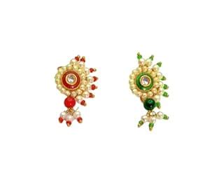 RURU Gold Plated Maharashtrian indian traditional marathi rajpooti ...