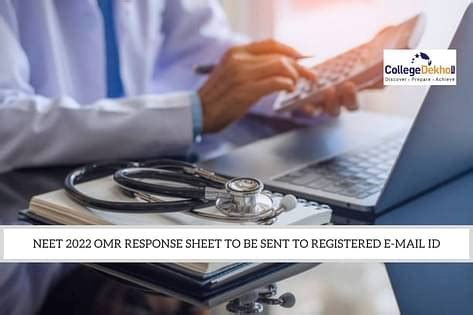 NEET 2022 Candidate OMR Response Sheet to be Sent to Registered E-Mail ...