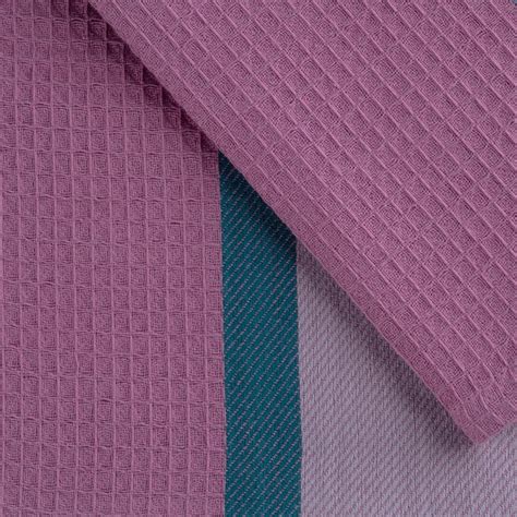 Buy PORTICO Pestemal Purple Textured Cotton Bath Towel - 75x150cm from ...