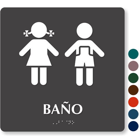 Bathroom Signs In Spanish at Timothy Bottom blog