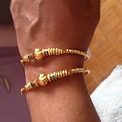 Buy Jewels Galaxy Gold-Plated Bangle Set for Women/Girls, Set of 6 (2.6 ...