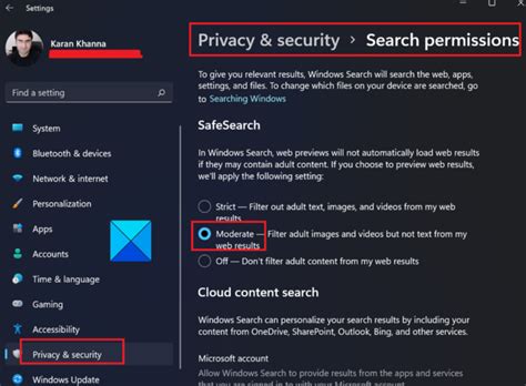 Image result for Disable SafeSearch Edge