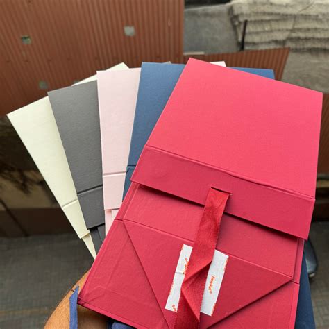 Collapsible Trunk Ribbon Box 8x8.75x4inch 1pc 🔹 – Arife.Aesthetics