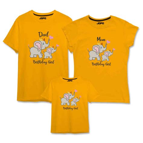 Girls Birthday Theme Family T Shirts – Jopokart